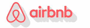 LOGO AIRBNB FLAT DESIGN GRIS